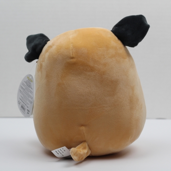 Squishmallows 2021 8" Prince the Pug with Bandana - Picture 4 of 12